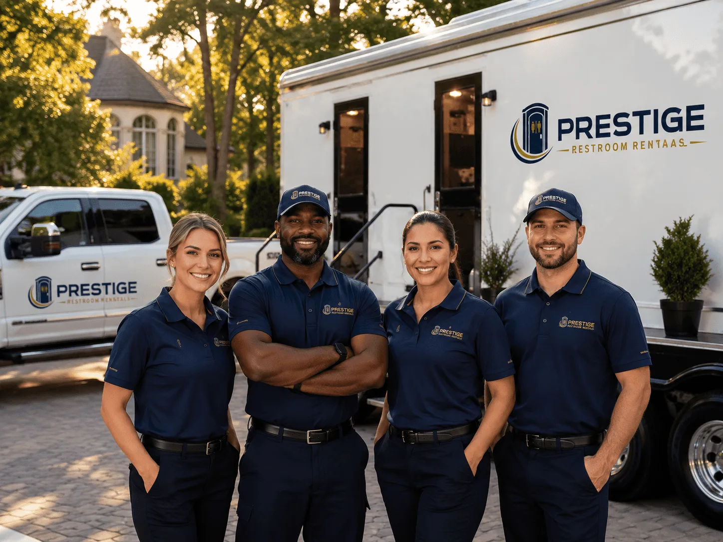 Trusted Luxury Portable Restrooms company in Newaygo, MI